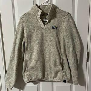 L.L. Bean Sweater Fleece Pullover